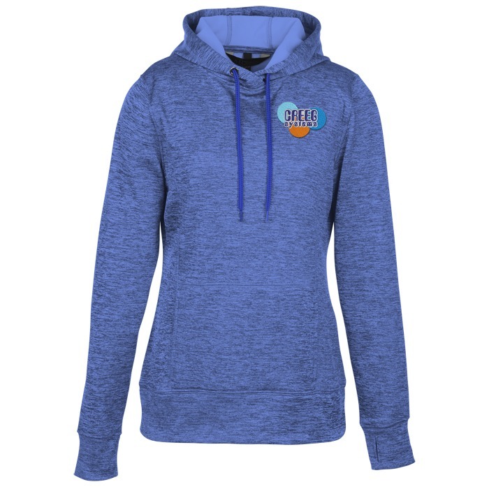 Custom Dynamic Heather Performance Hoodie - Ladies'