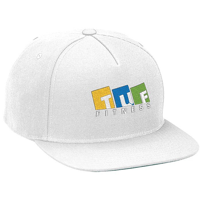 Custom Yupoong Five Panel Wool Blend Snapback Cap
