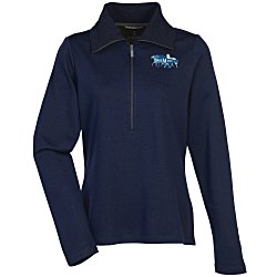 Custom Stratton Wool Blend 1/2-Zip Knit Pullover - Ladies' - 24 hr