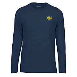 Custom Gildan Performance LS Tee - Men's - Embroidered