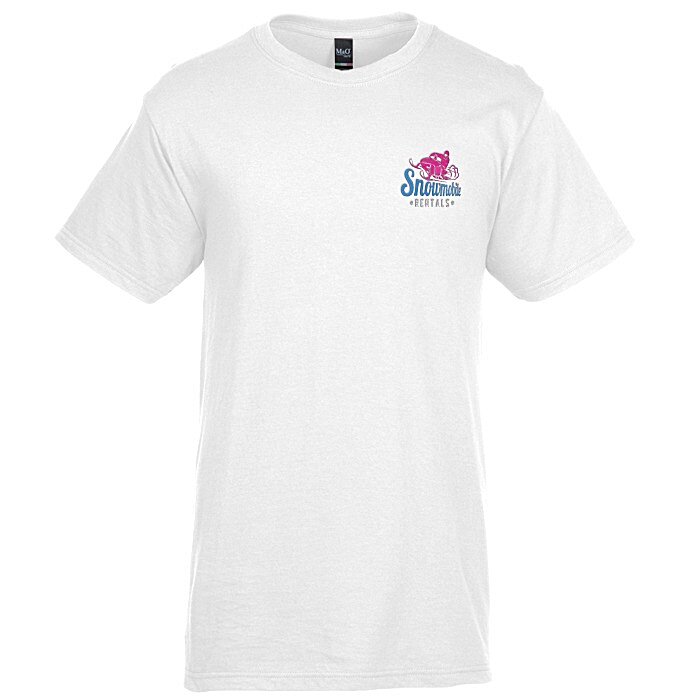 Custom M&O Gold Soft Touch T-Shirt - Embroidered