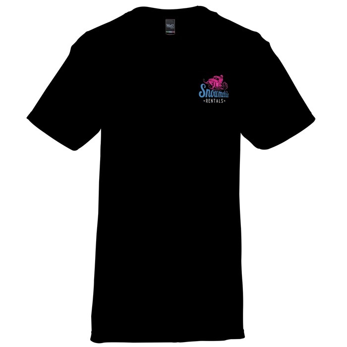 Custom M&O Gold Soft Touch T-Shirt - Embroidered