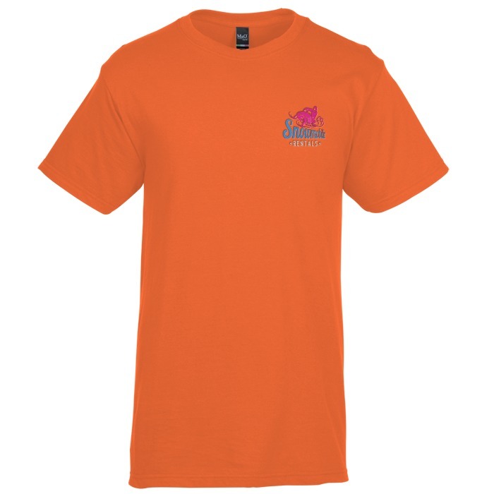 Custom M&O Gold Soft Touch T-Shirt - Embroidered