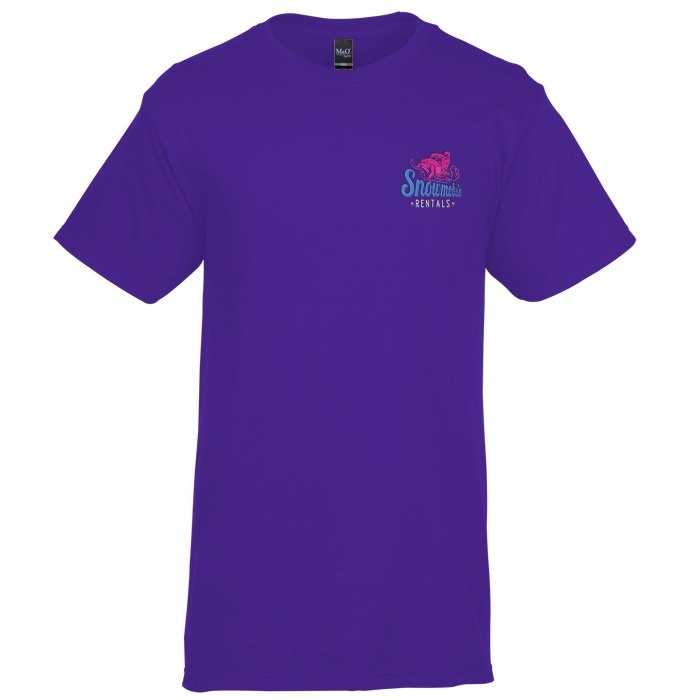 Custom M&O Gold Soft Touch T-Shirt - Embroidered