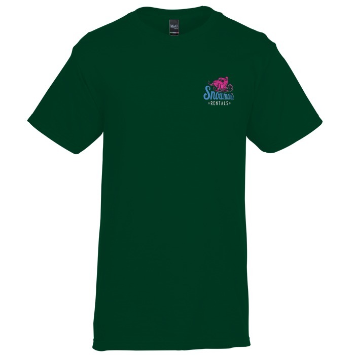 Custom M&O Gold Soft Touch T-Shirt - Embroidered