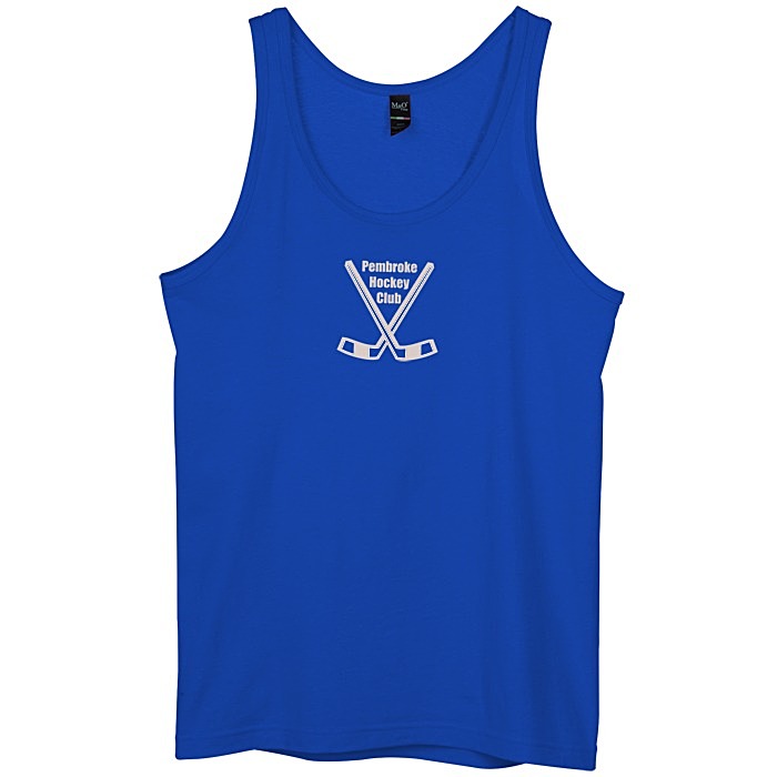 Custom M&O Fine Jersey Tank - Colours - Screen