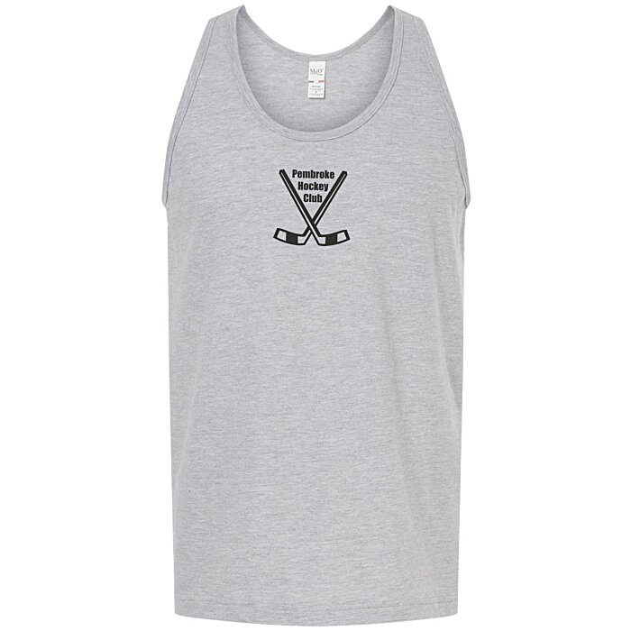 Custom M&O Fine Jersey Tank - Colours - Screen
