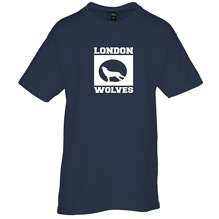 Custom M&O Ringspun Cotton T-Shirt - Colours - Screen