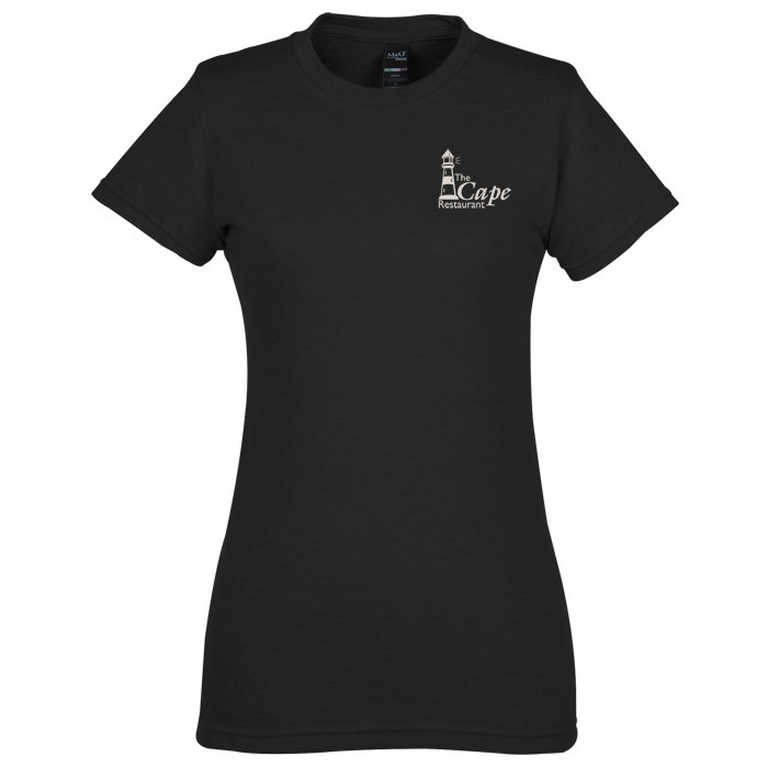 Custom M&O Fine Blend T-Shirt - Ladies' - Screen