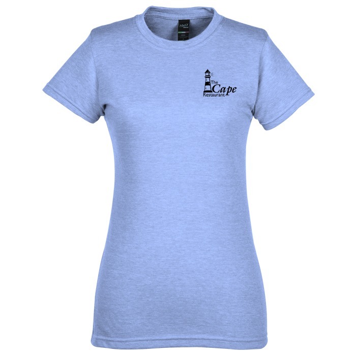 Custom M&O Fine Blend T-Shirt - Ladies' - Screen