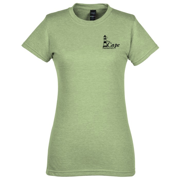 Custom M&O Fine Blend T-Shirt - Ladies' - Screen