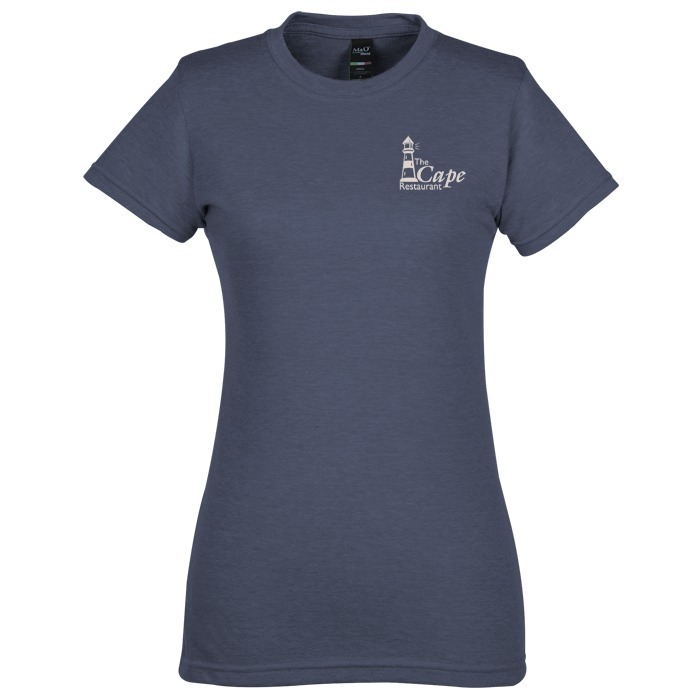 Custom M&O Fine Blend T-Shirt - Ladies' - Screen