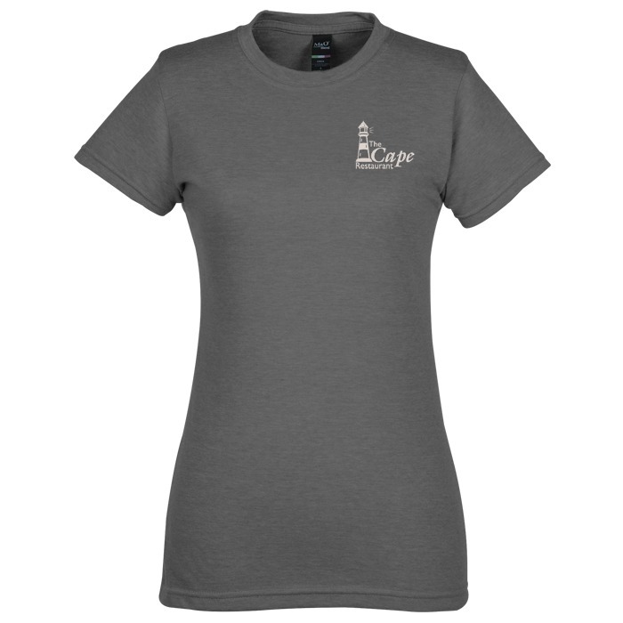 Custom M&O Fine Blend T-Shirt - Ladies' - Screen