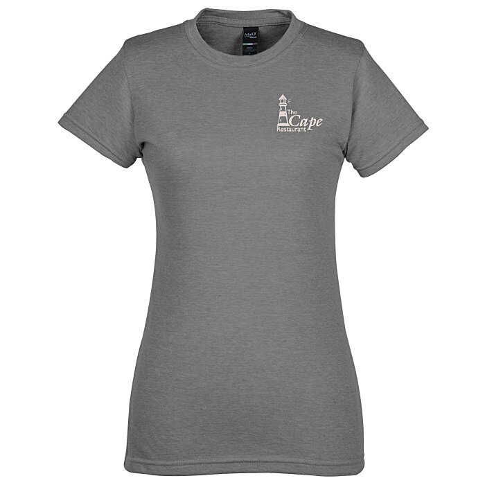 Custom M&O Fine Blend T-Shirt - Ladies' - Screen