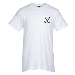Custom M&O Fine Jersey T-Shirt - Men's - White - Screen