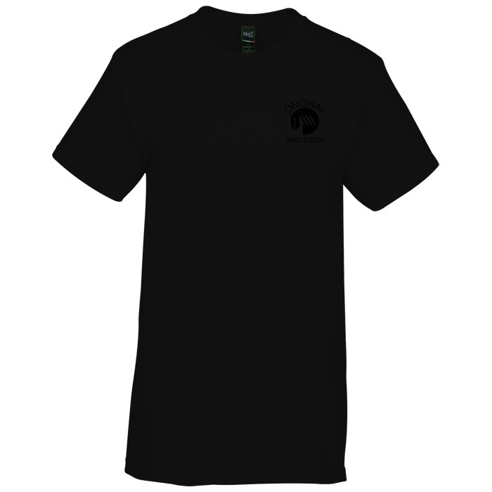 Custom M&O Gold Soft Touch T-Shirt - Colours - Screen