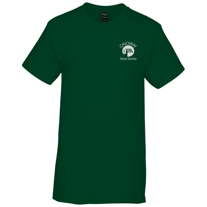 Custom M&O Gold Soft Touch T-Shirt - Colours - Screen