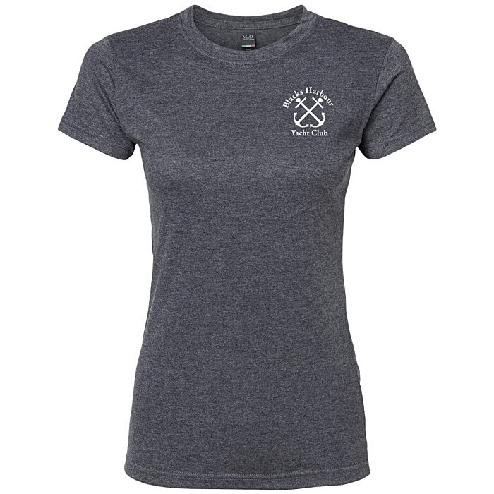 Custom M&O Fine Jersey T-Shirt - Ladies' - Colours - Screen