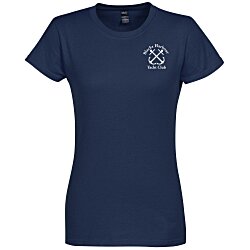 Custom M&O Fine Jersey T-Shirt - Ladies' - Colours - Screen