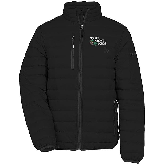 Custom Whistler Light Down Jacket - Men's - Embroidered - 24 hr