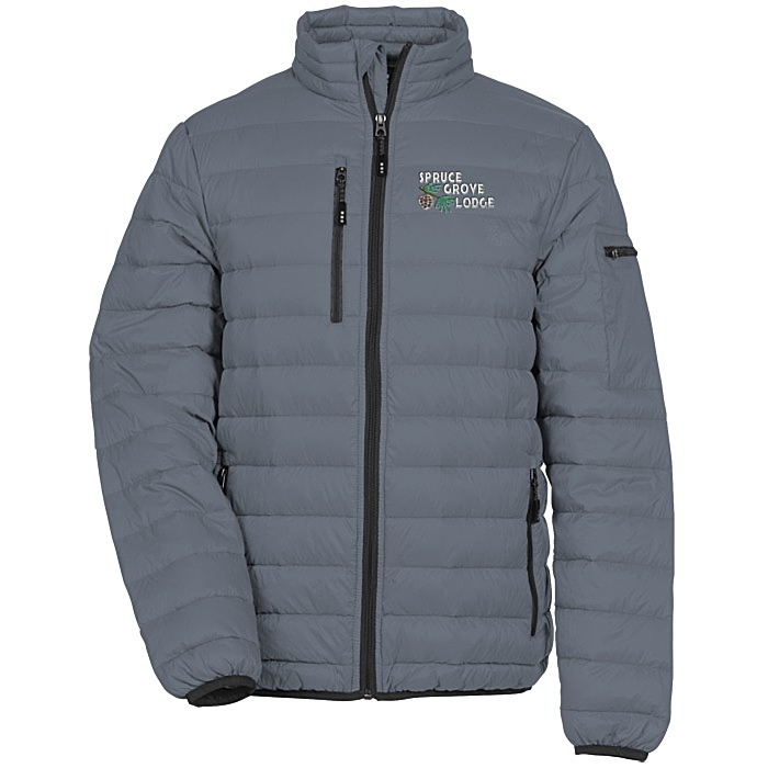 Custom Whistler Light Down Jacket - Men's - Embroidered - 24 hr