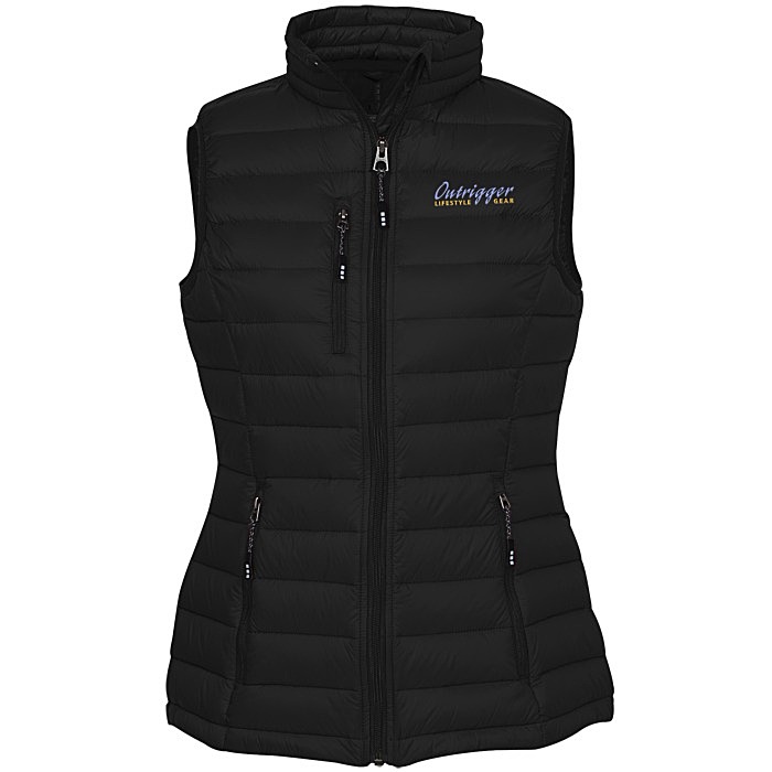 Custom Whistler Light Down Vest - Ladies' - 24 hr