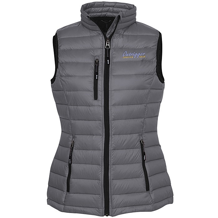 Custom Whistler Light Down Vest - Ladies' - 24 hr