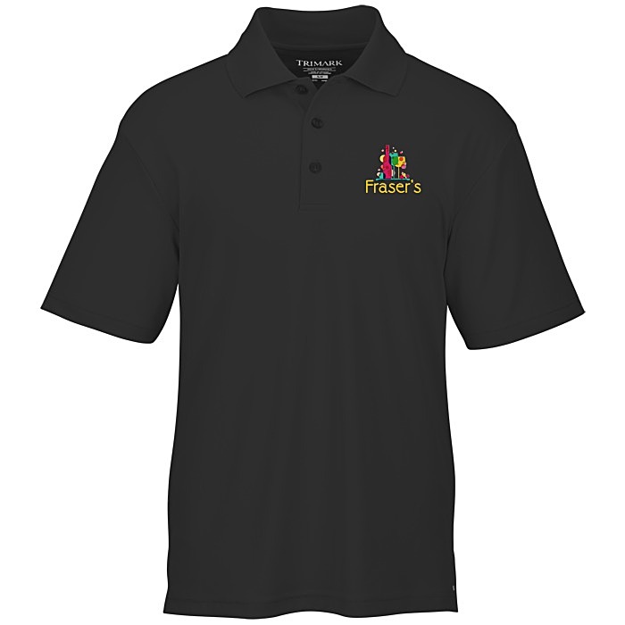 Custom Moreno Textured Micro Polo - Men's - Embroidered - 24 hr