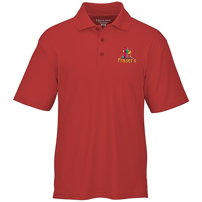 Custom Moreno Textured Micro Polo - Men's - Embroidered - 24 hr