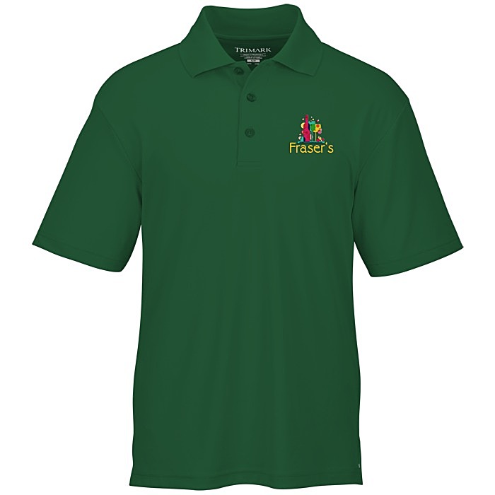 Custom Moreno Textured Micro Polo - Men's - Embroidered - 24 hr