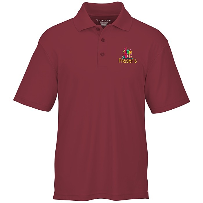 Custom Moreno Textured Micro Polo - Men's - Embroidered - 24 hr