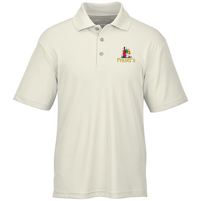 Custom Moreno Textured Micro Polo - Men's - Embroidered - 24 hr