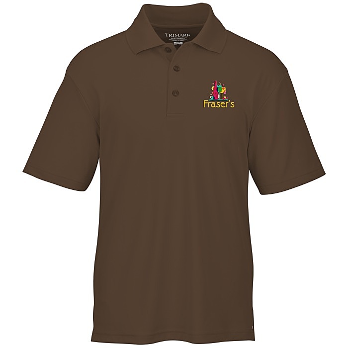 Custom Moreno Textured Micro Polo - Men's - Embroidered - 24 hr