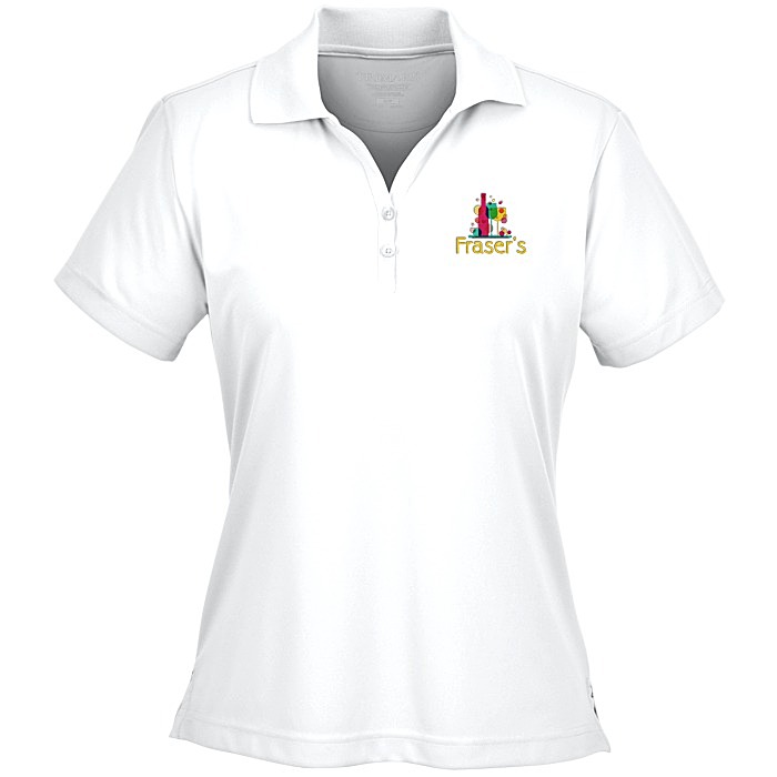 Custom Moreno Textured Micro Polo - Ladies' - Embroidered - 24 hr
