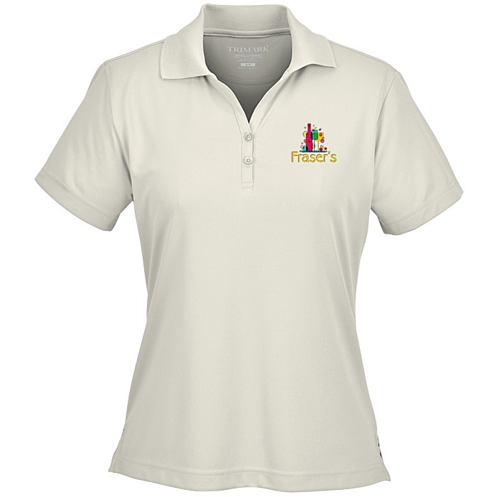 Custom Moreno Textured Micro Polo - Ladies' - Embroidered - 24 hr