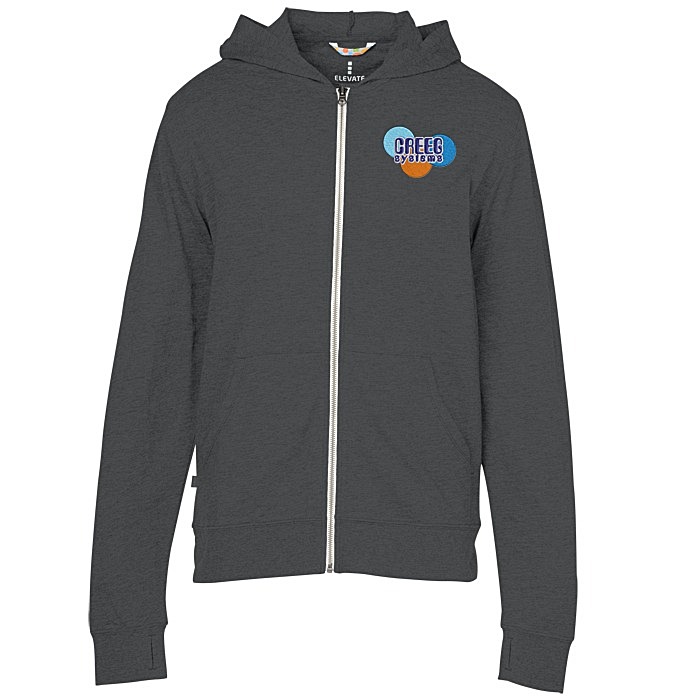 Custom Garner Full-Zip Lightweight Hoodie - Men's - Embroidered - 24 hr