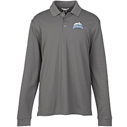 Custom Cutter & Buck Advantage Long Sleeve Polo - Men's