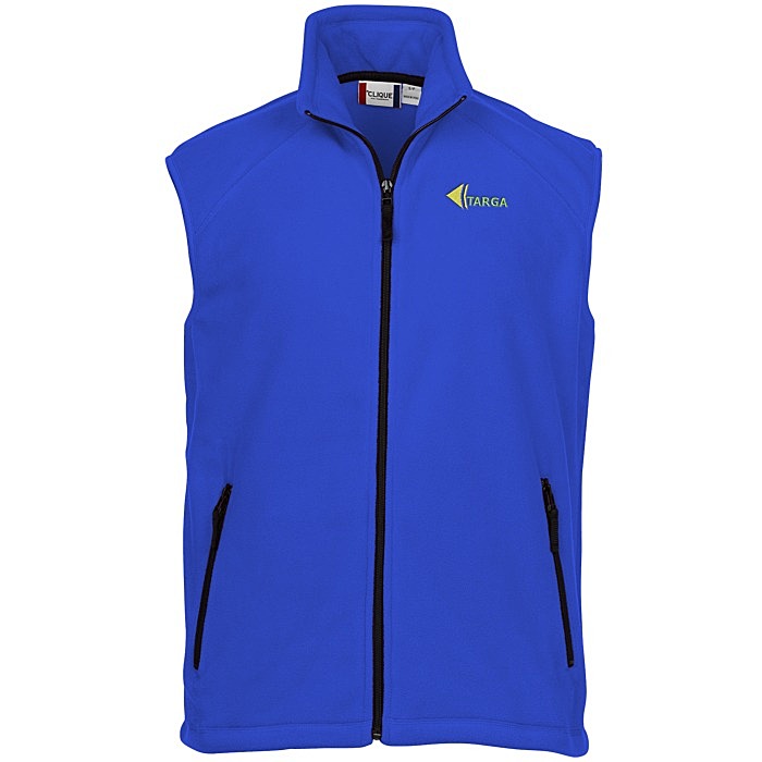 Custom Summit Microfleece Vest - Men's