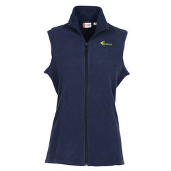 Custom Summit Microfleece Vest - Ladies'
