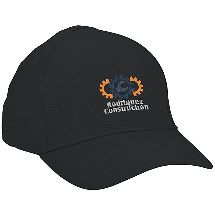 Custom Buttonless Cap - Embroidered