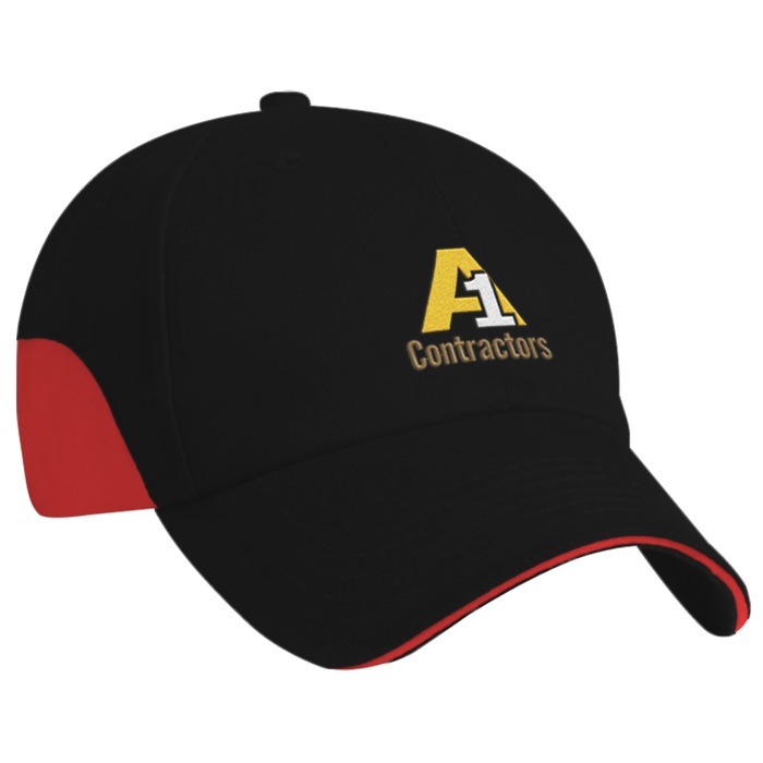 Custom Heavyweight Contrasting Colour Cap - 24 hr