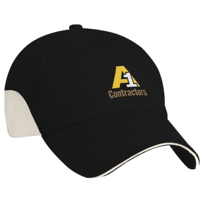 Custom Heavyweight Contrasting Colour Cap - 24 hr
