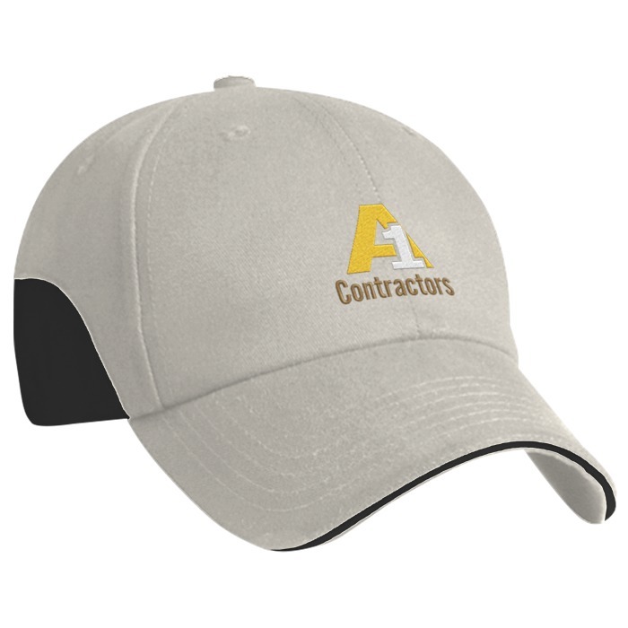 Custom Heavyweight Contrasting Colour Cap - 24 hr