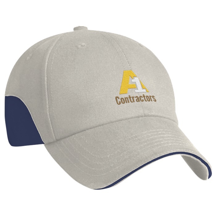 Custom Heavyweight Contrasting Colour Cap - 24 hr