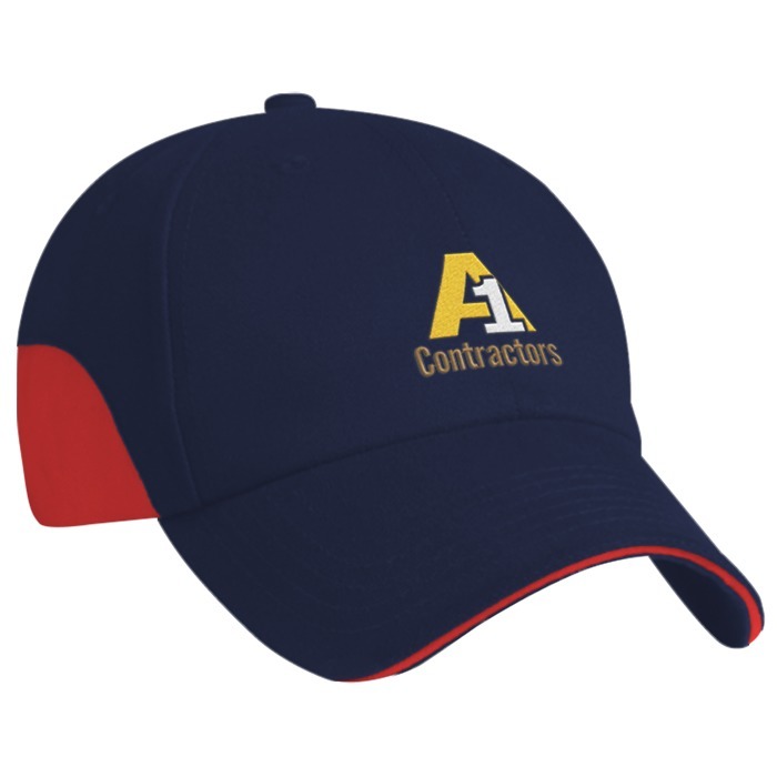 Custom Heavyweight Contrasting Colour Cap - 24 hr