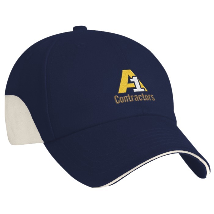 Custom Heavyweight Contrasting Colour Cap - 24 hr