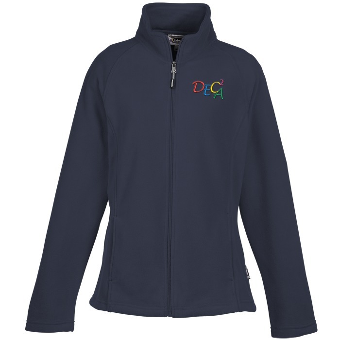 Custom Midweight Microfleece Jacket - Ladies'