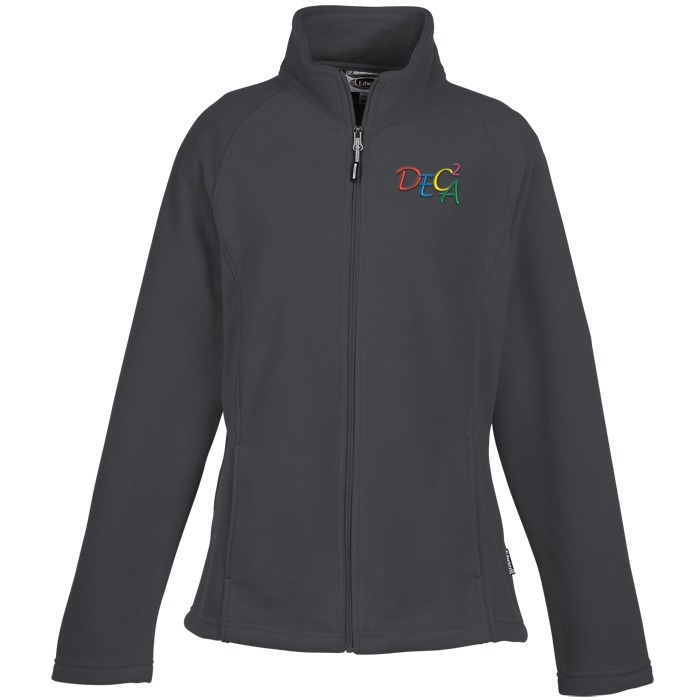 Custom Midweight Microfleece Jacket - Ladies'