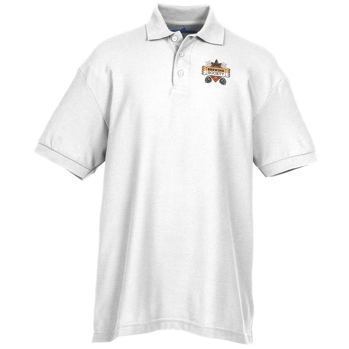 Custom Soft Touch Pique Sport Shirt - Men's - Full Colour
