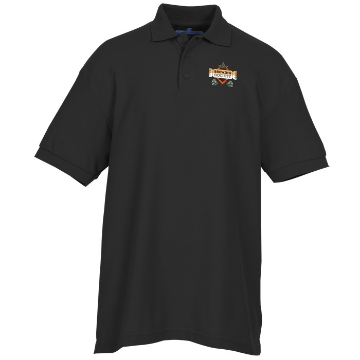 Custom Soft Touch Pique Sport Shirt - Men's - Full Colour